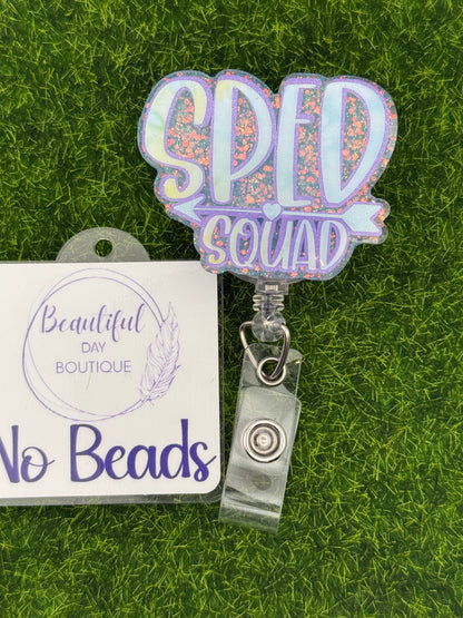 SPED squad purple/blue