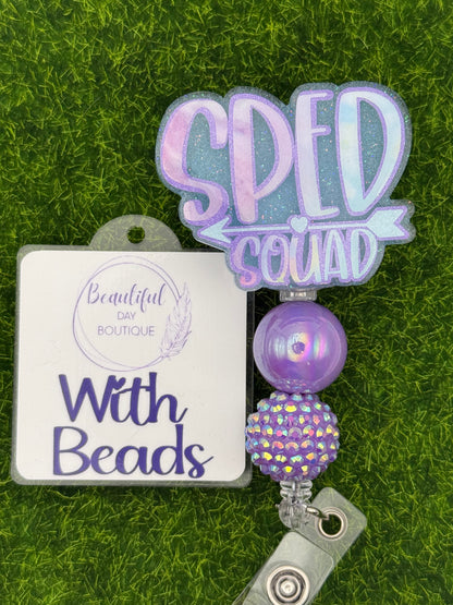SPED squad purple/blue