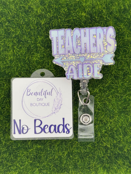 Teachers aide-blue/purple
