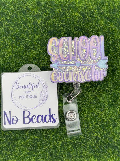 School counselor-blue/purple
