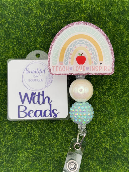 Teach love inspire-pink