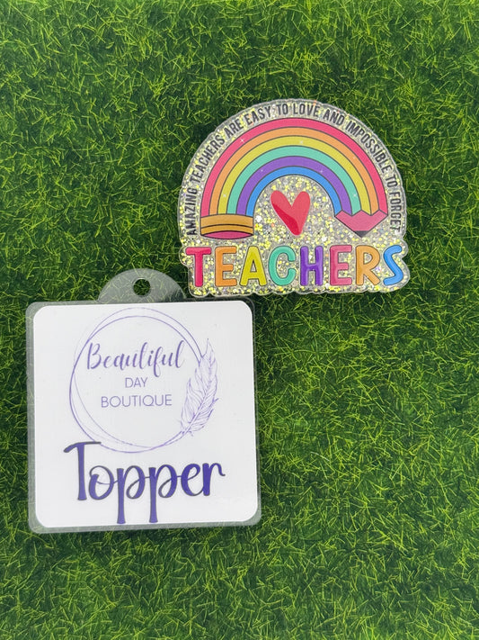 Teachers-pencil rainbow