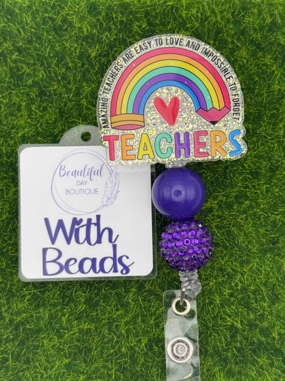 Teachers-pencil rainbow
