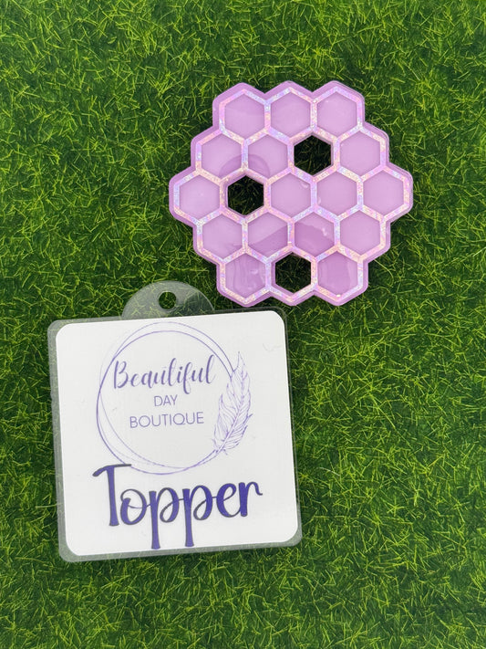 Purple honeycomb