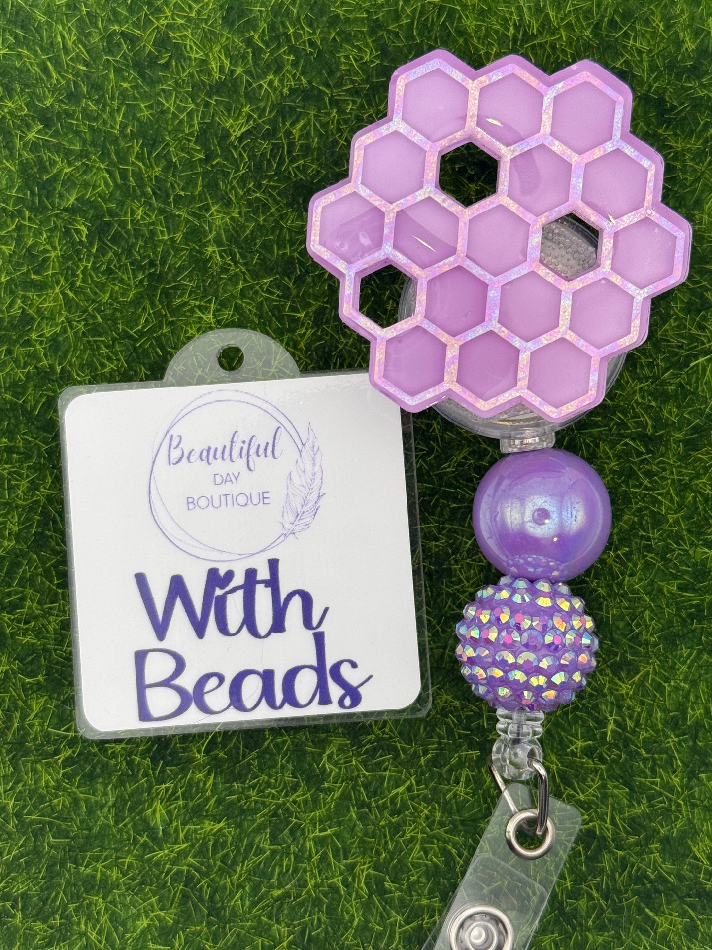 Purple honeycomb