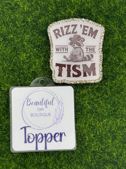 Rizz em with the tism-brown