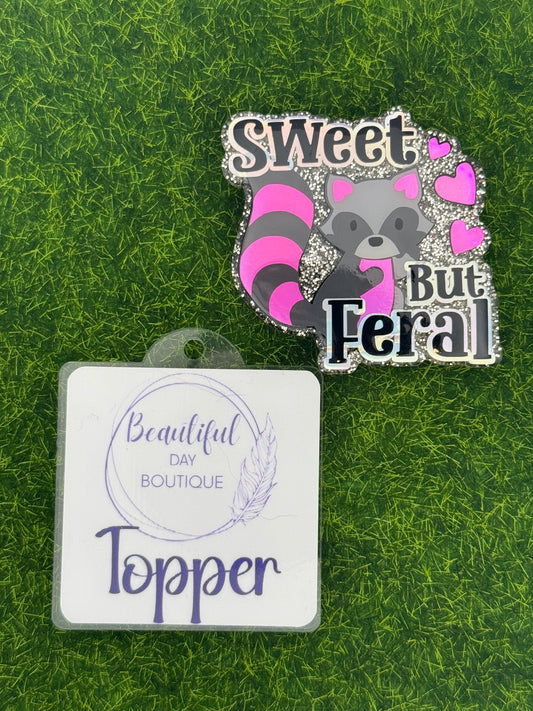 Sweet but feral-pink