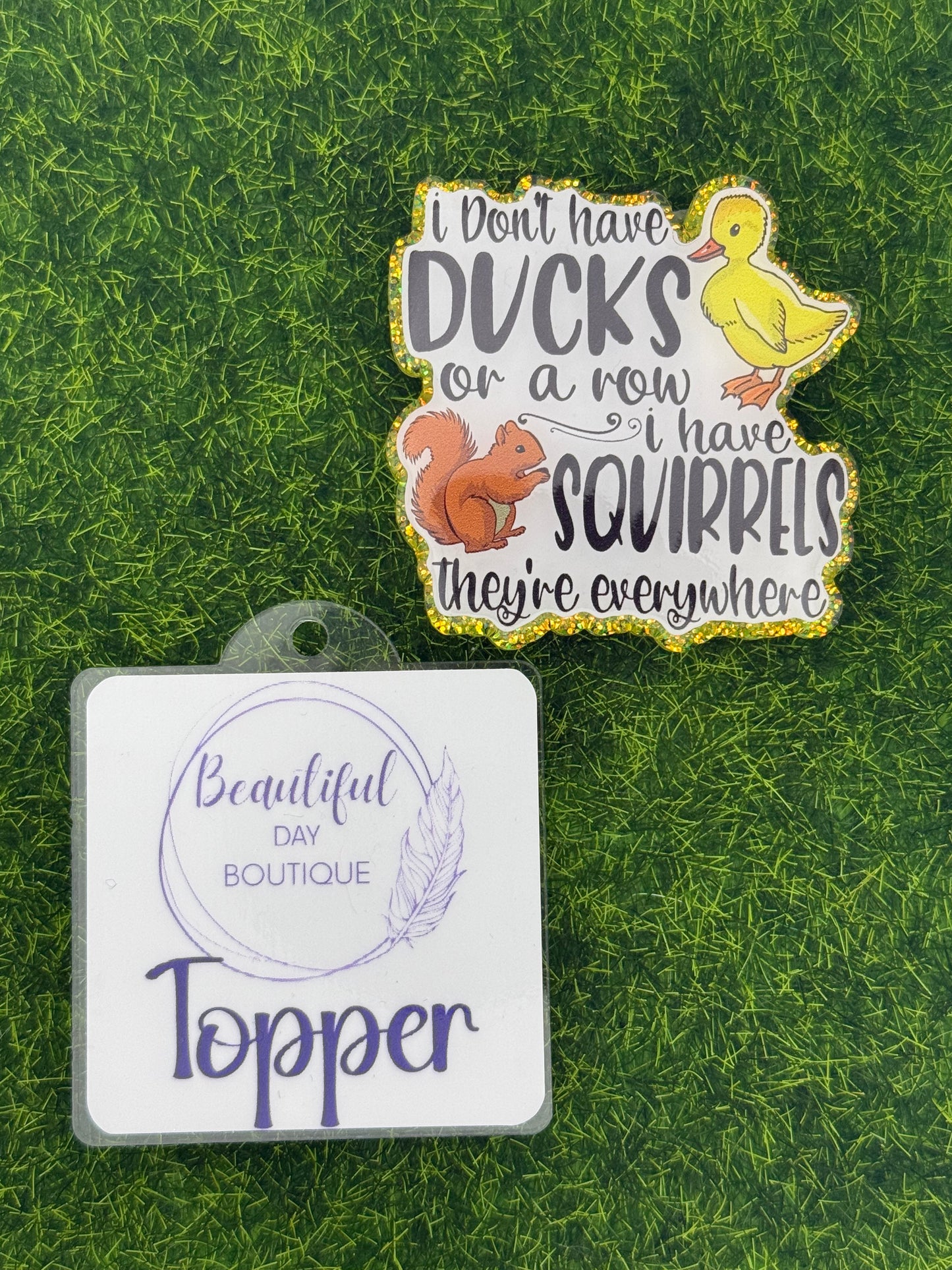 I don’t have ducks