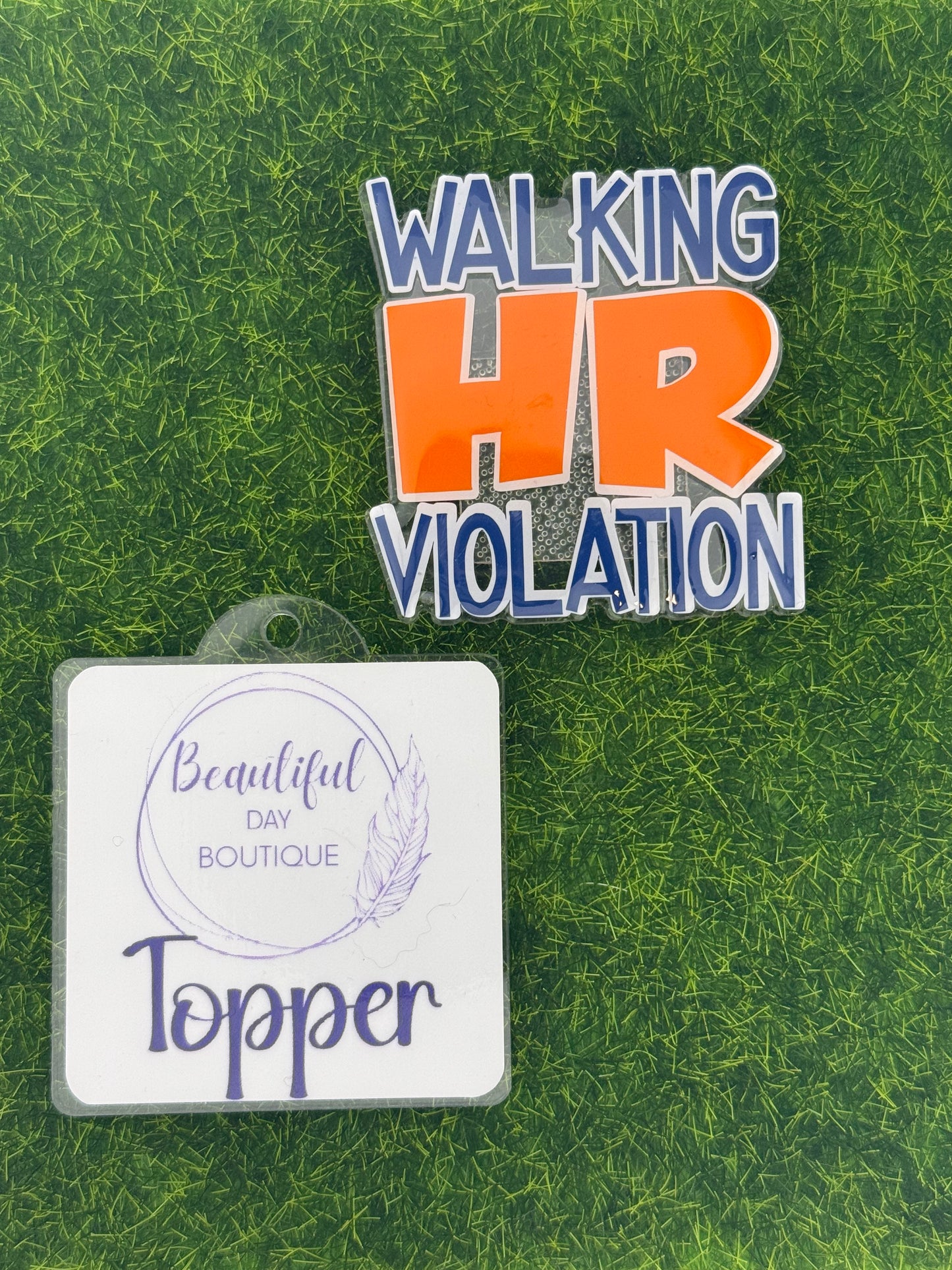 Walking HR violation-no glitter