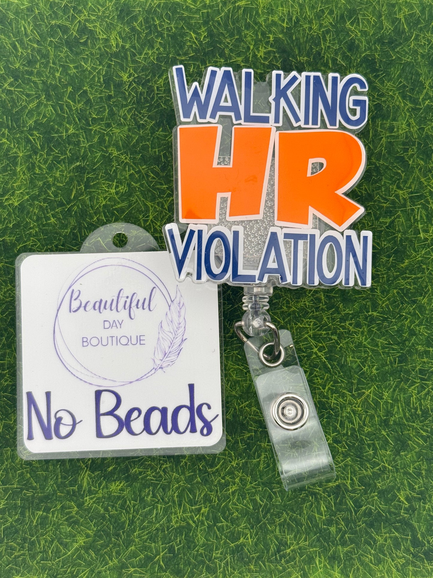 Walking HR violation-no glitter