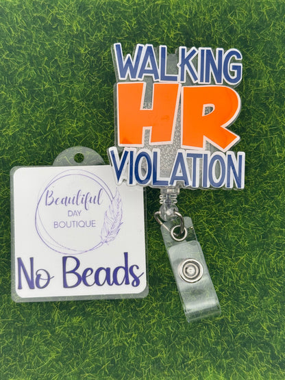 Walking HR violation-no glitter