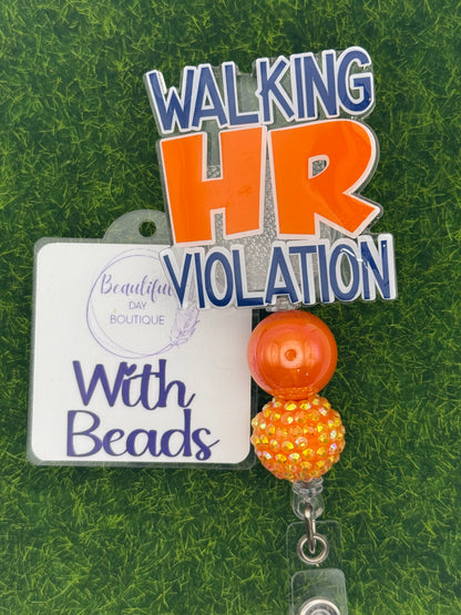 Walking HR violation-no glitter