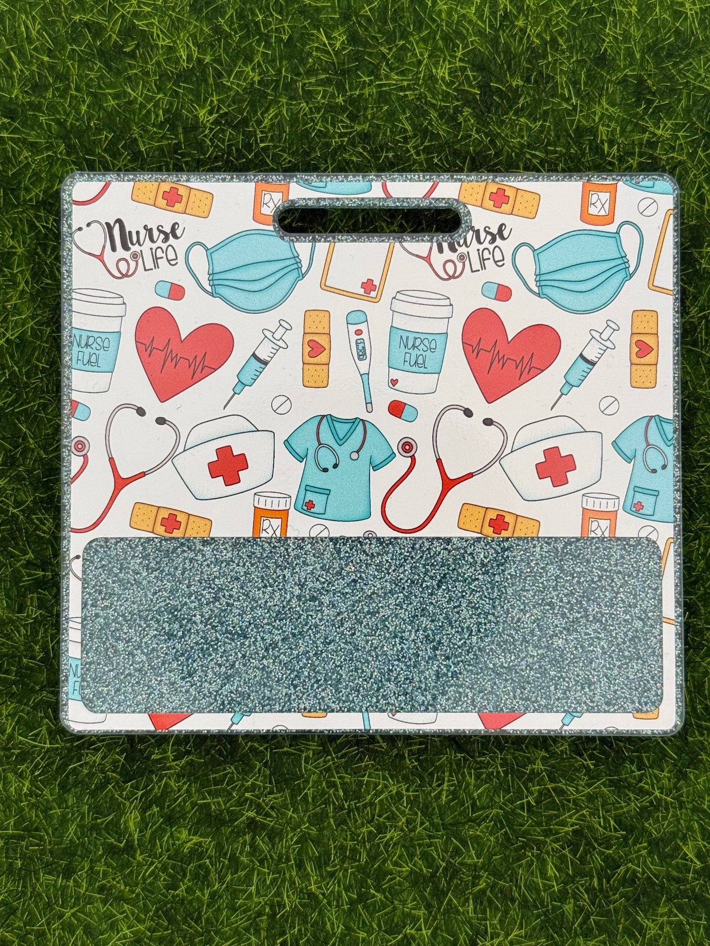 Nurse life Teal-Badge Buddy
