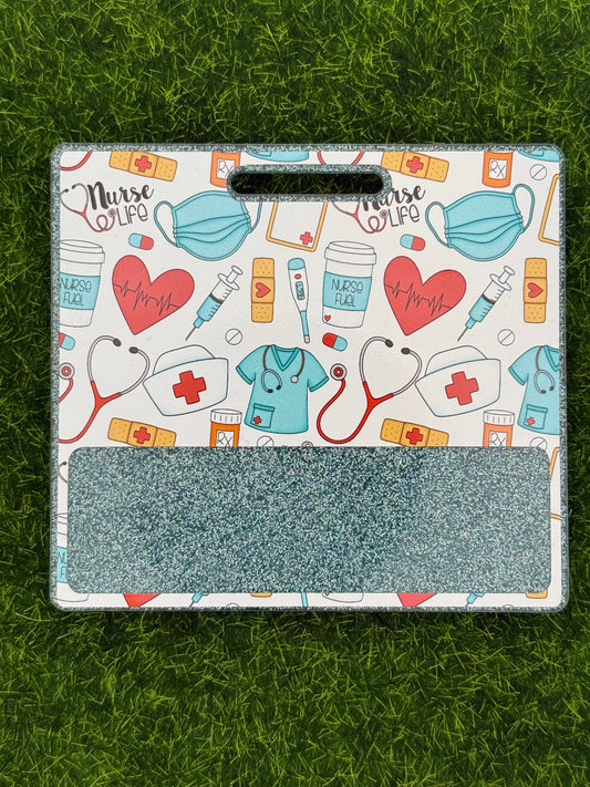 Nurse life Teal-Badge Buddy