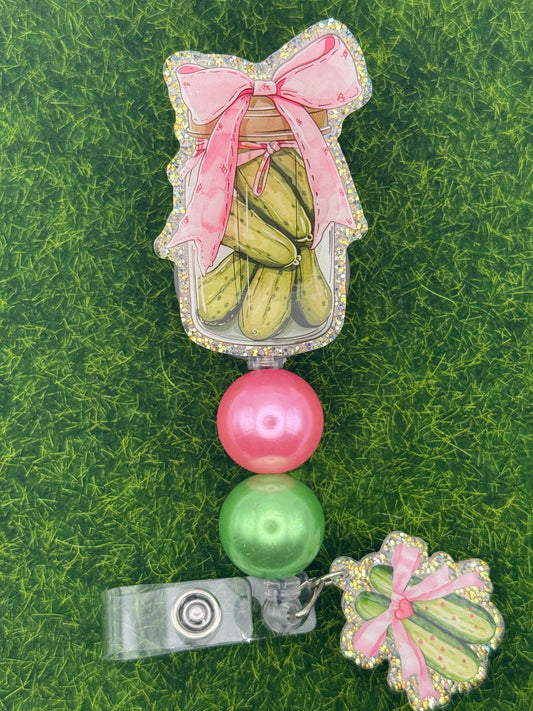 Pickle jar-full reel with charm