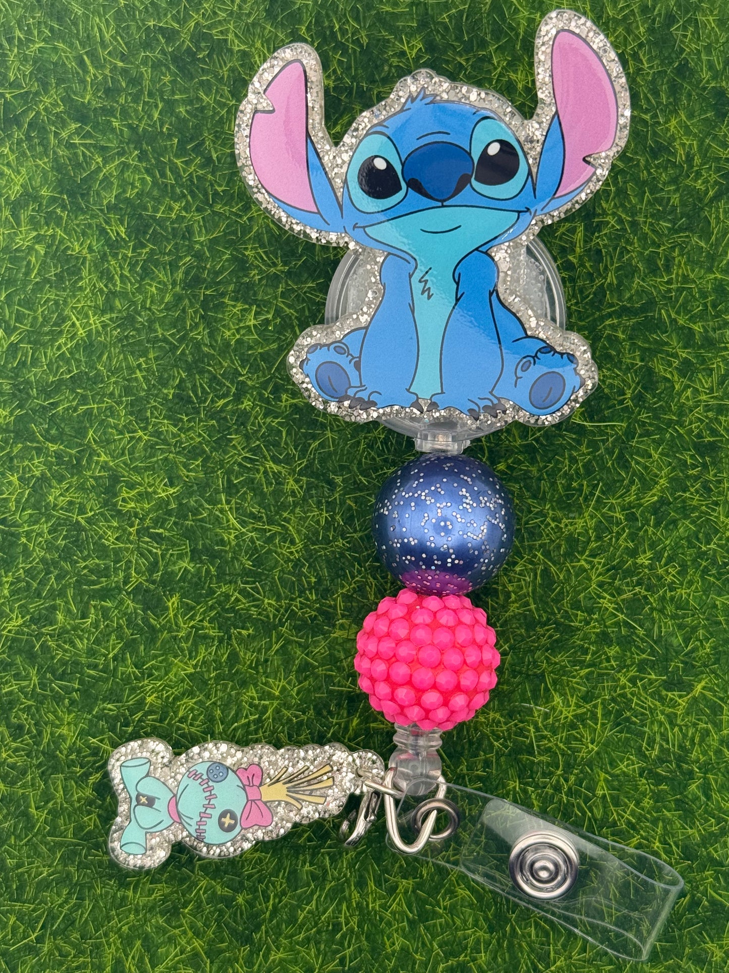 Blue alien-Full reel with charm