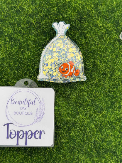 Orange fish-Bag shaker