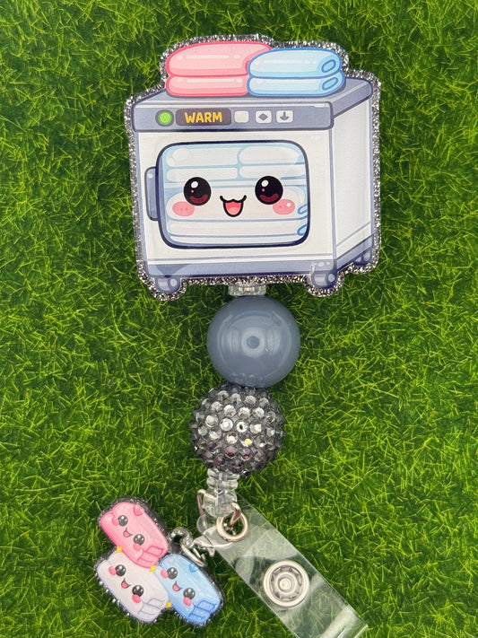Blanket warmer-full reel with charm