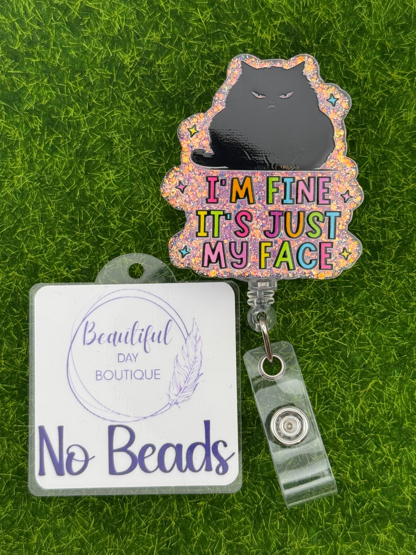 I’m fine it’s just my face