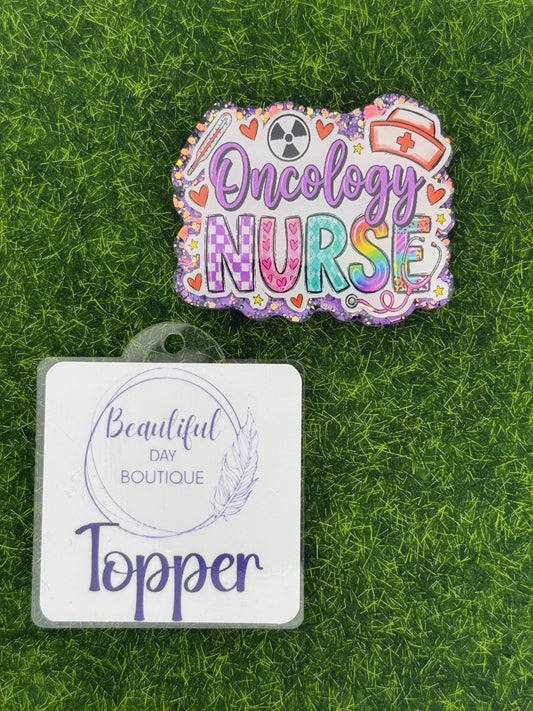 Oncology nurse purple