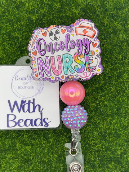 Oncology nurse purple