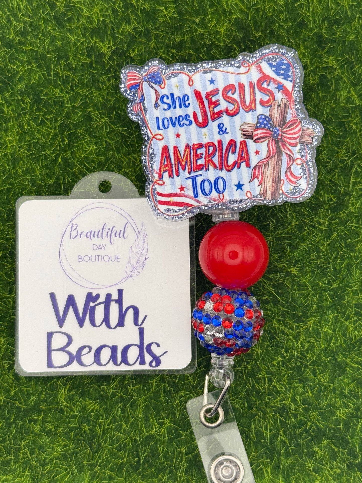 She loves Jesus and America too