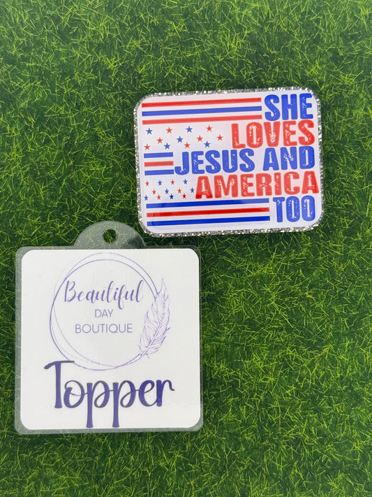 She loves Jesus-rectangle