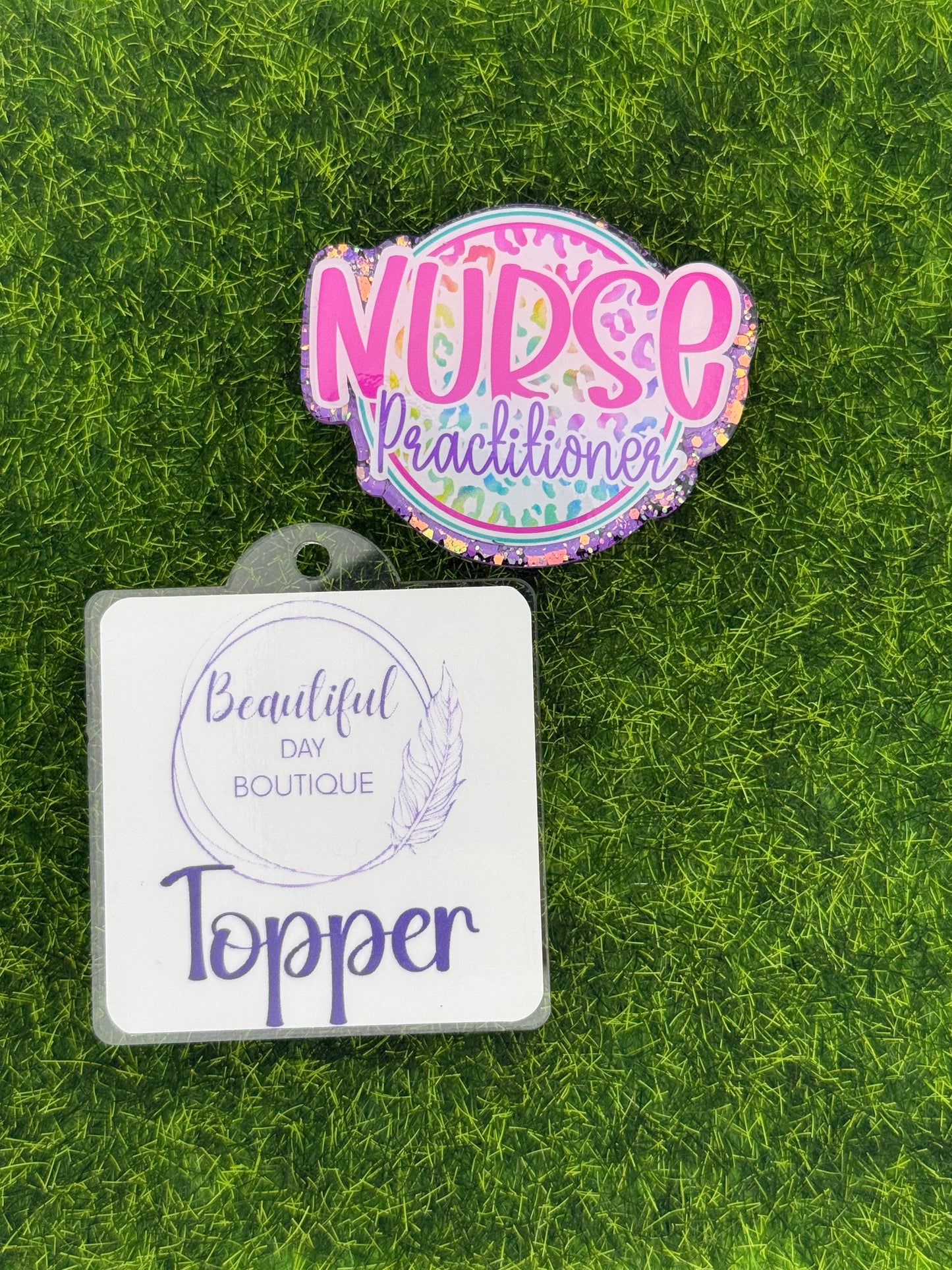 Nurse Practitioner-pink and purple