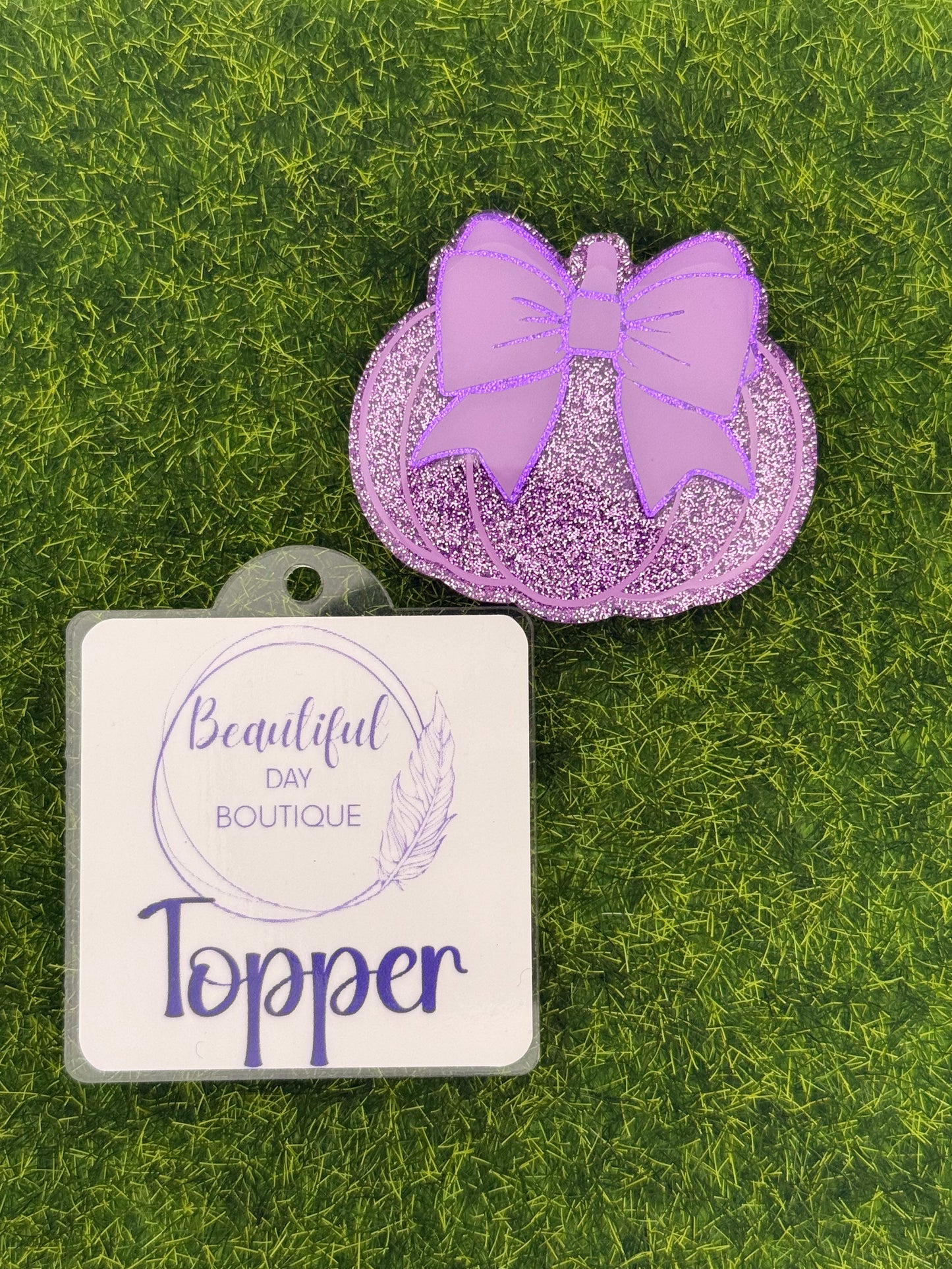 Pumpkin-Purple outline