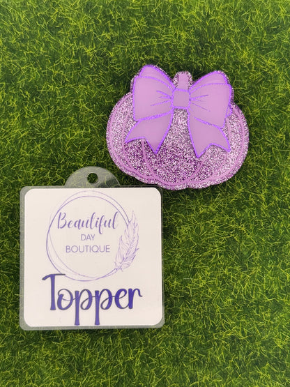 Pumpkin-Purple outline