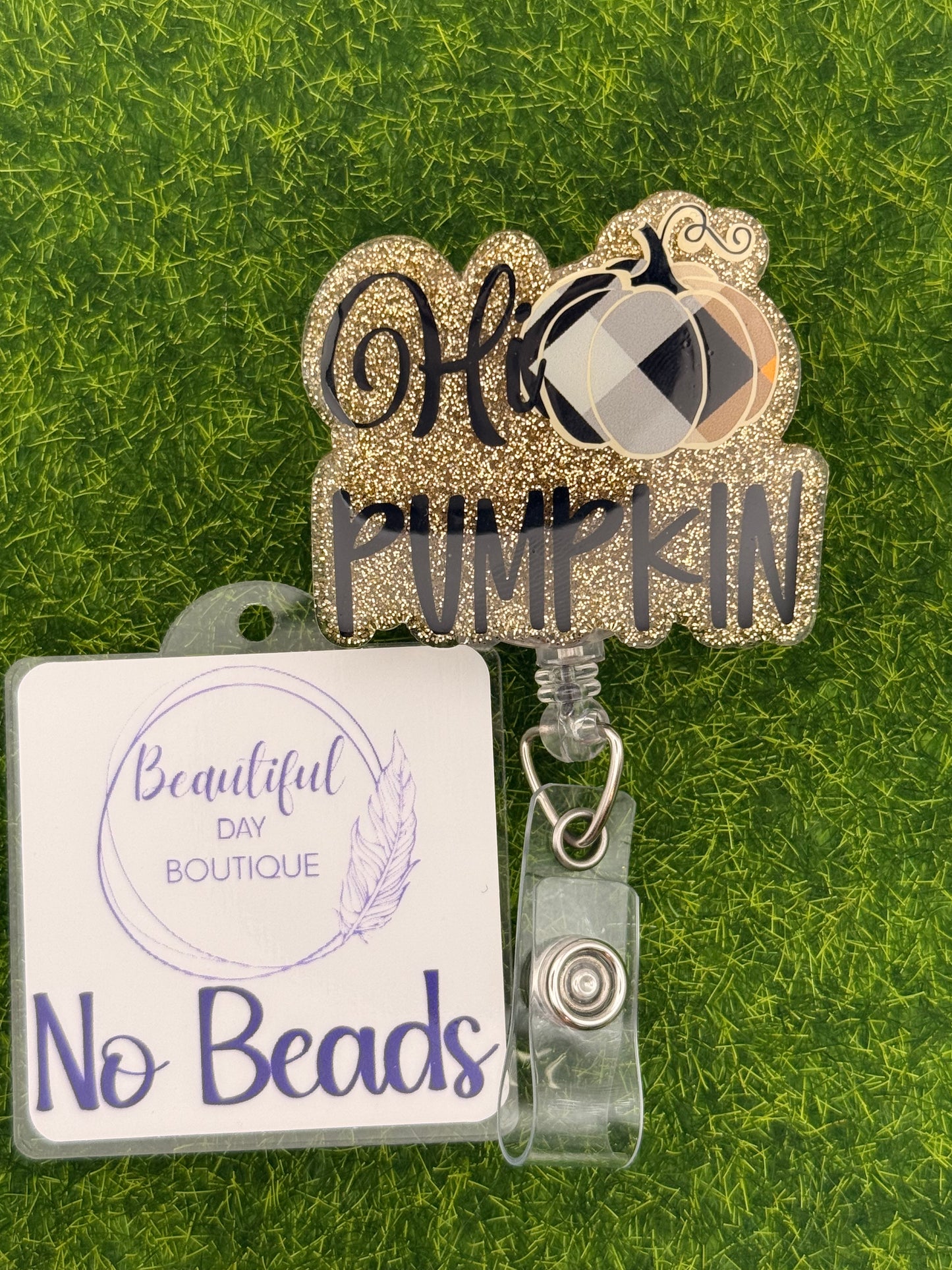 Hi Pumpkin-Gingham