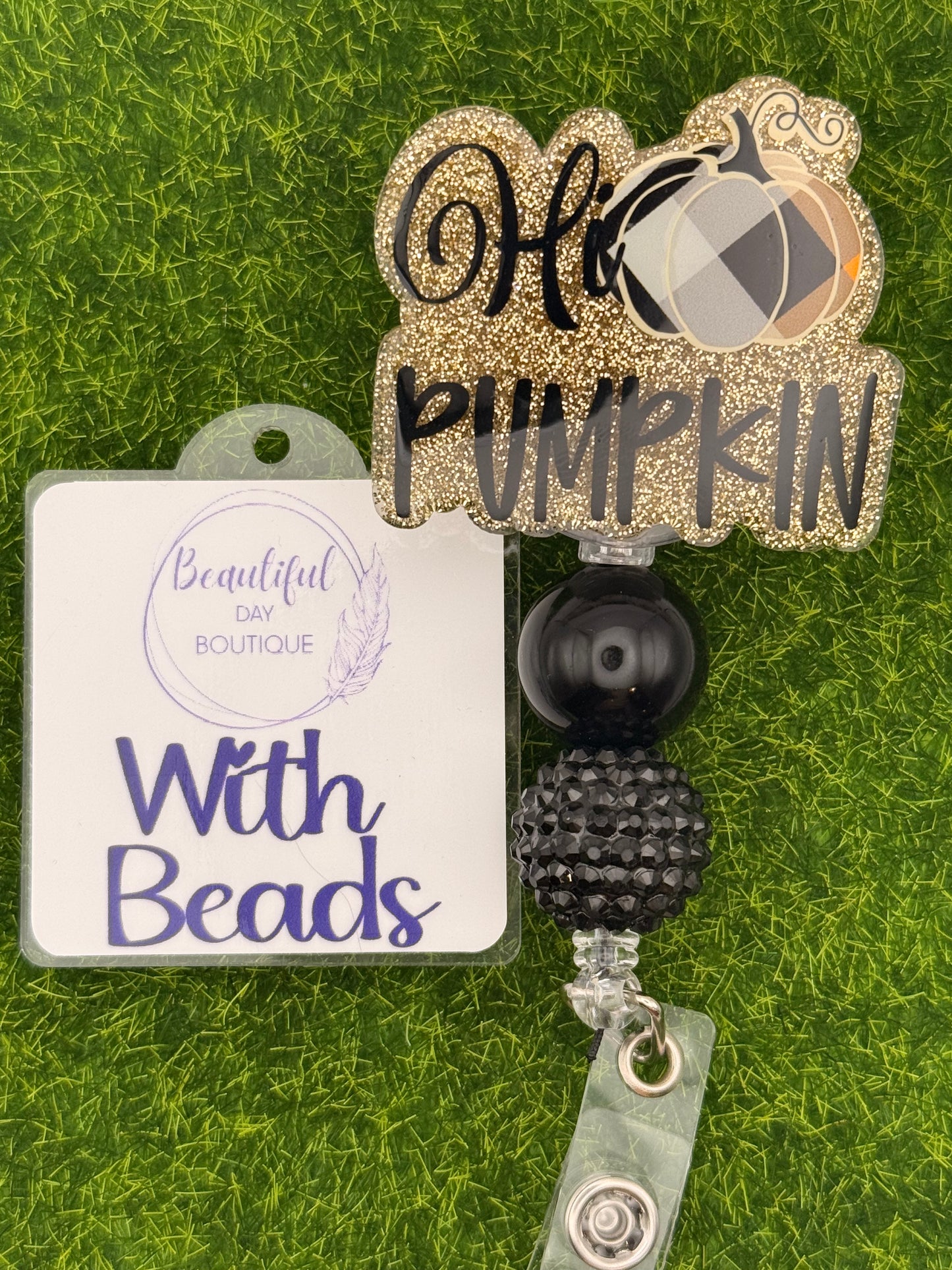 Hi Pumpkin-Gingham