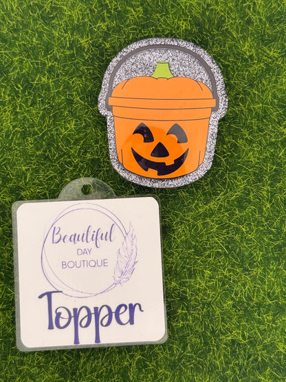 Halloween Bucket-Orange