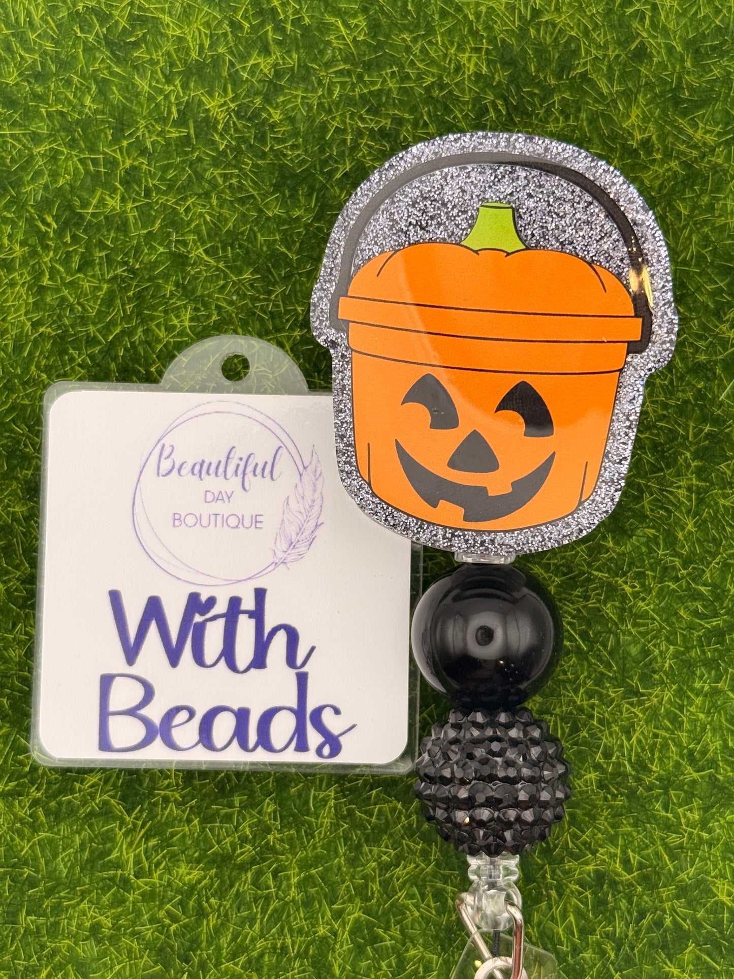 Halloween Bucket-Orange
