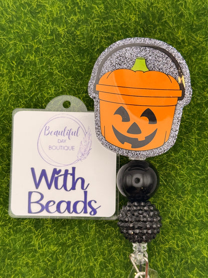 Halloween Bucket-Orange
