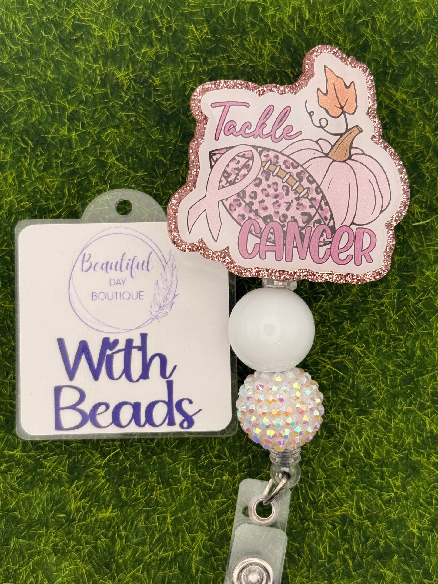 Tackle Cancer-Pink Pumpkins
