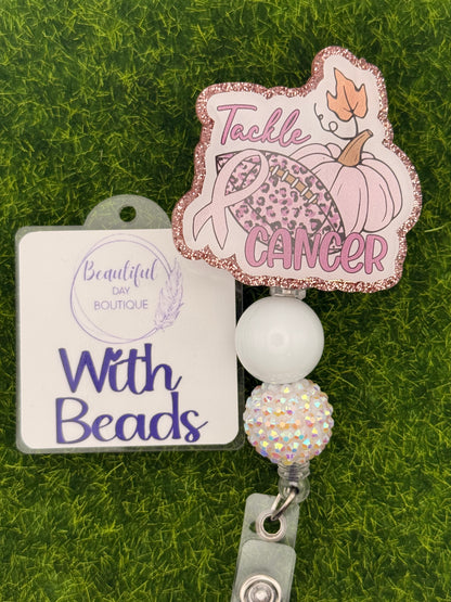 Tackle Cancer-Pink Pumpkins