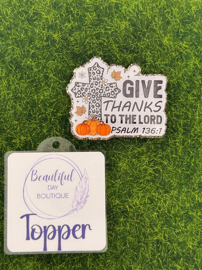 Give thanks to the Lord-Cross
