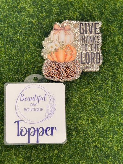 Give Thanks To The Lord-Pumpkins