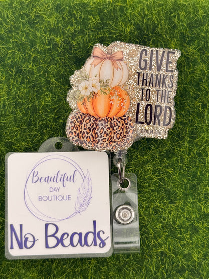 Give Thanks To The Lord-Pumpkins