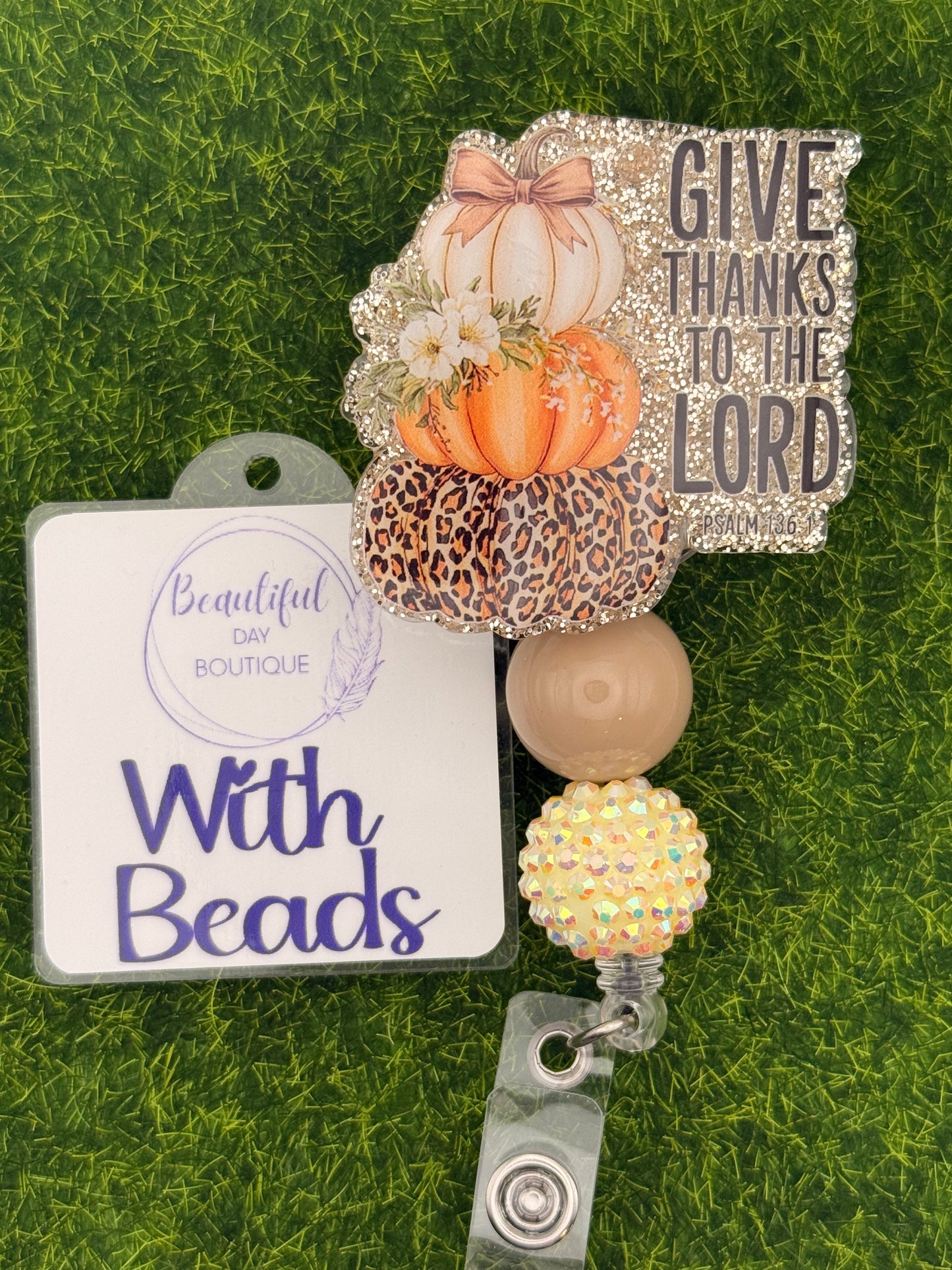 Give Thanks To The Lord-Pumpkins