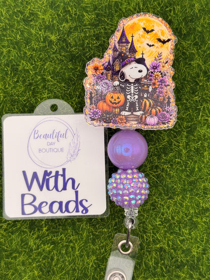 Beagle-Halloween/Purple