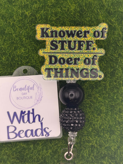 Knower Of Stuff