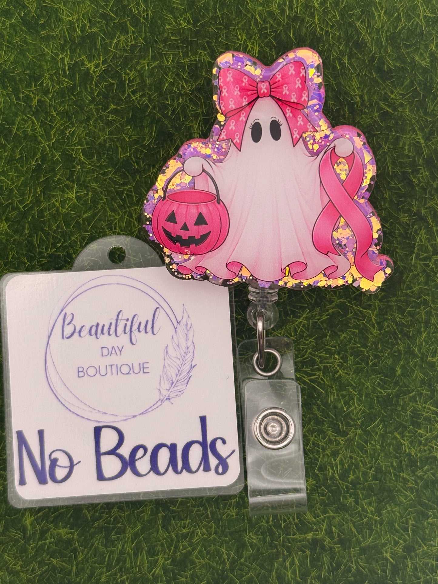 Pink ghost-BC Ribbon