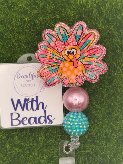 Pink Patchwork Turkey