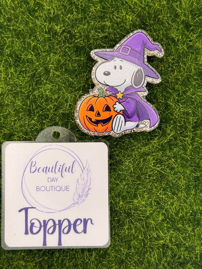 Beagle Halloween-Purple