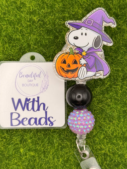 Beagle Halloween-Purple