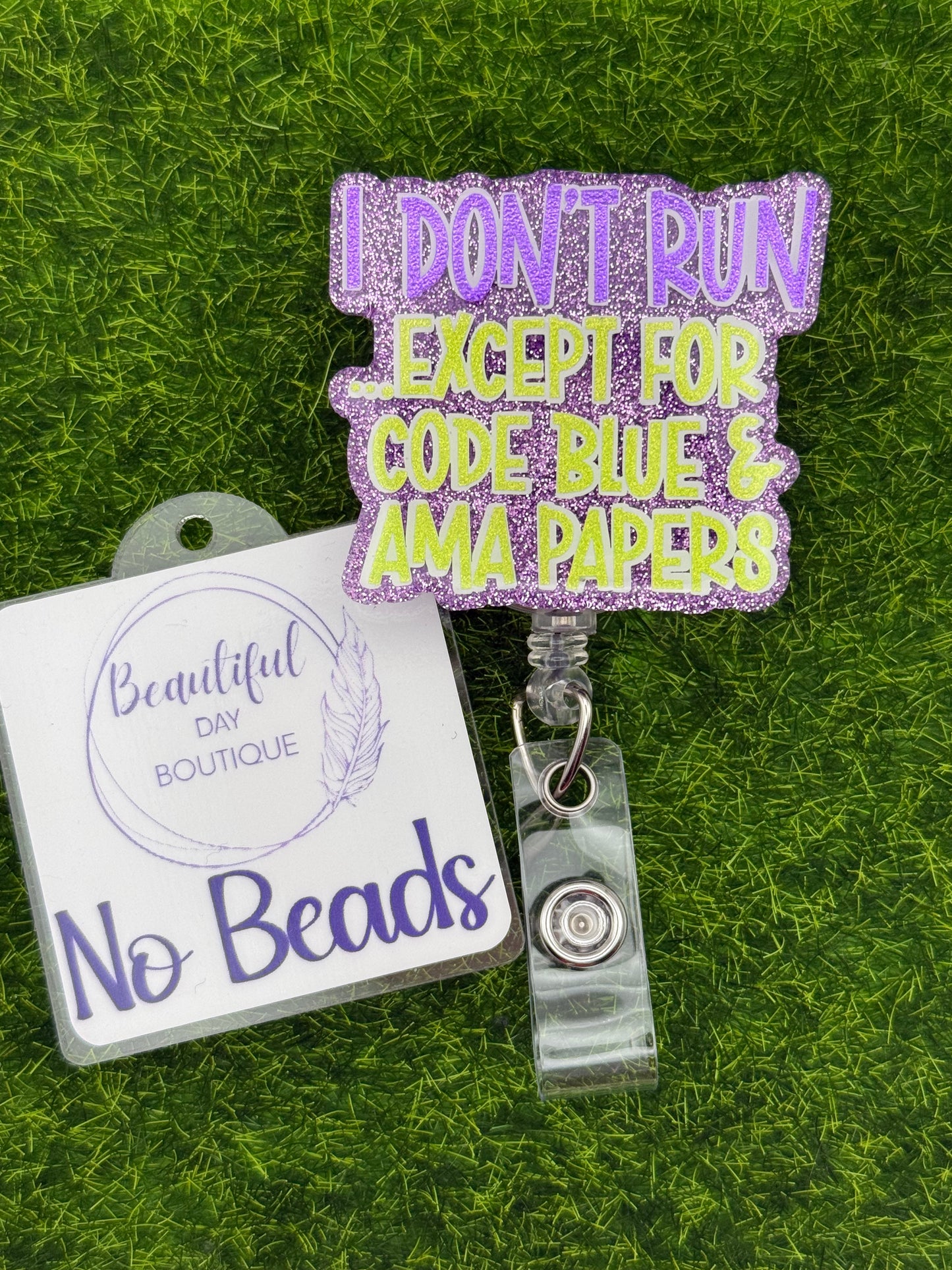 I don’t run