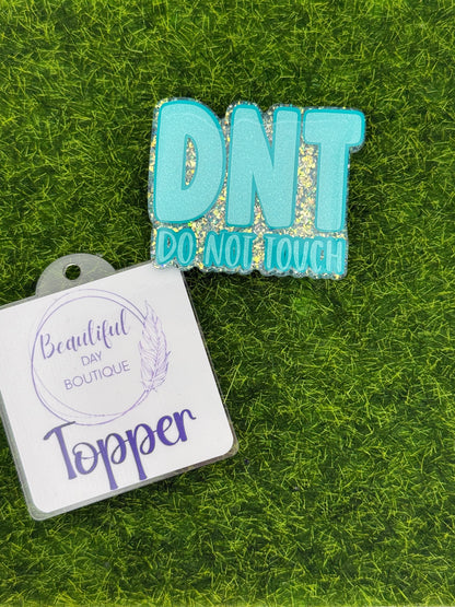DNT glitter teal