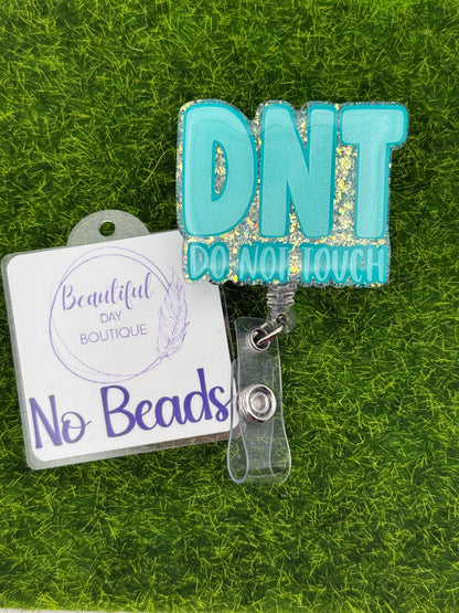 DNT glitter teal